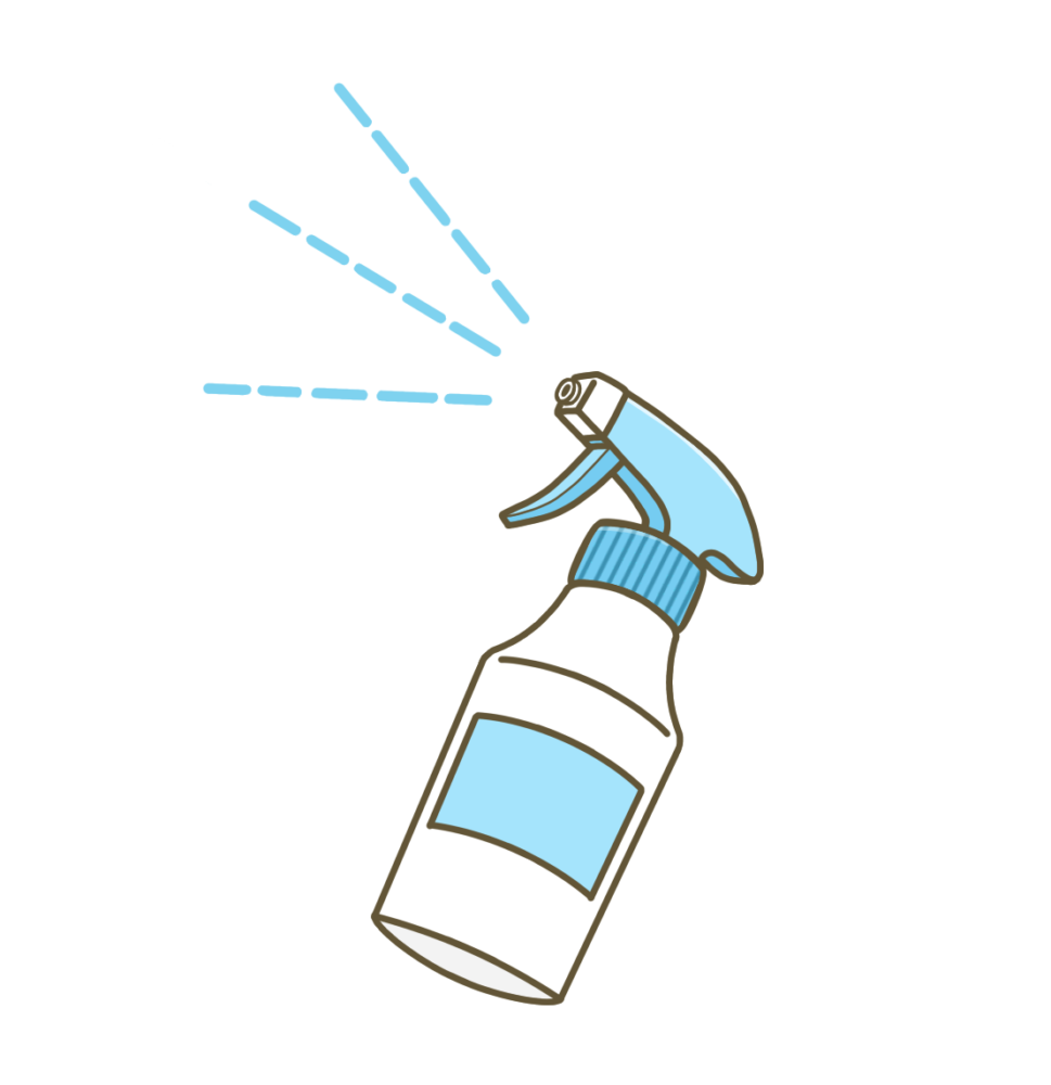 スプレーボトルイラスト
