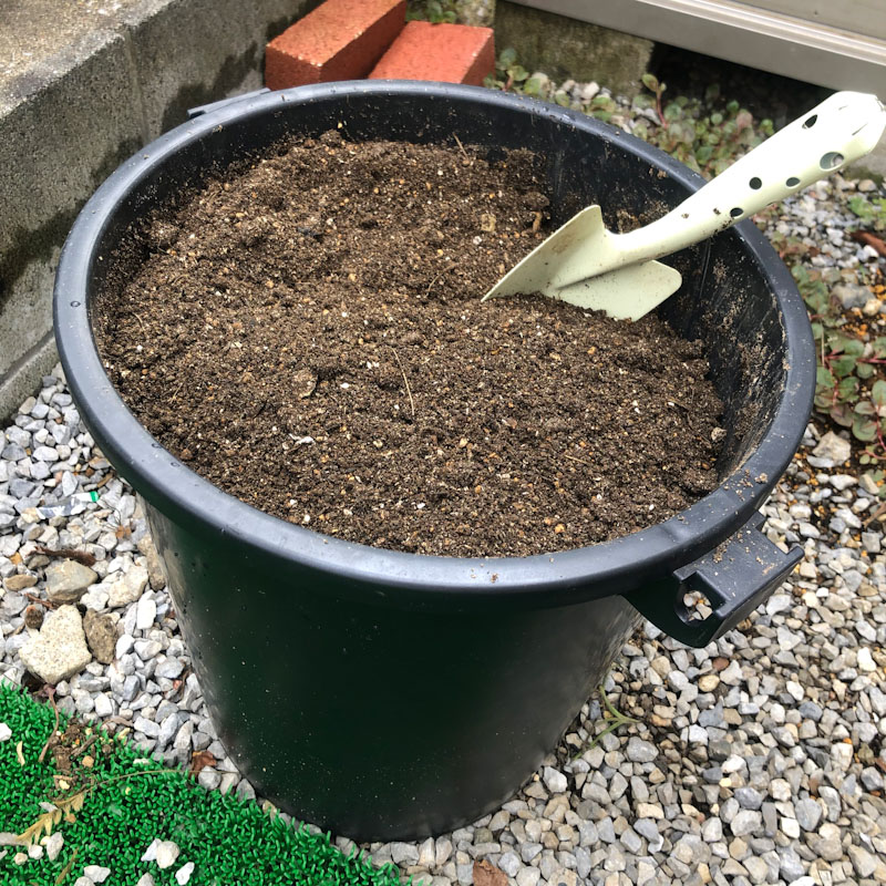 完成したコンポスト