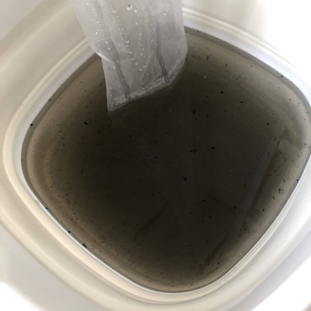 エアコン送風ファンの汚れ