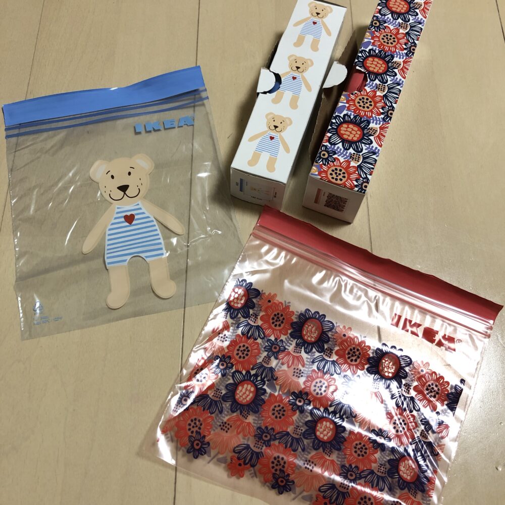 IKEAプラスチックバッグ